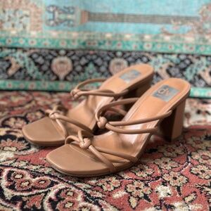 Dolce Vita Strappy Nude Heel 7.5